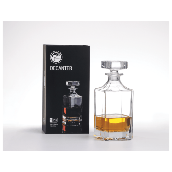 Drinkware - Square Glass Decanter - Image 4