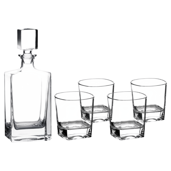 Drinkware - Rectangle Decanter Set - Image 4