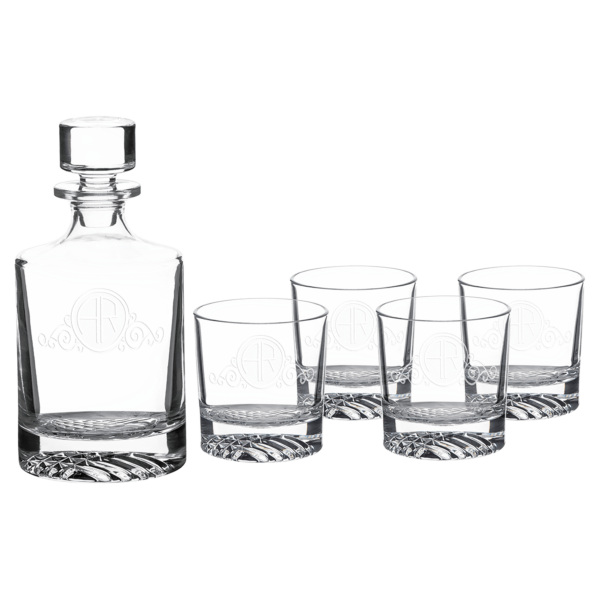 Drinkware - Round Decanter Set