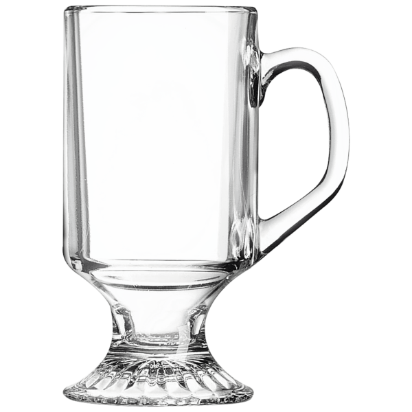 Drinkware - Clear Glass Coffee Mug - Image 3