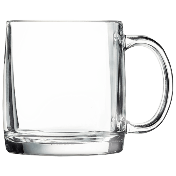 Drinkware - Clear Glass Coffee Mug - Image 5