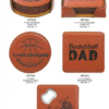 Drinkware - Basketball Leatherette® Drinkware (Assorted)
