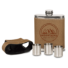 Drinkware - 7 oz. Leather Flask Kit