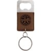 Drinkware - Laserable Leatherette® Bottle Opener Keychains - Image 3