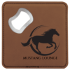Drinkware - Laserable Leatherette® Bottle Opener Coasters - Image 3