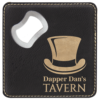 Drinkware - Laserable Leatherette® Bottle Opener Coasters - Image 4