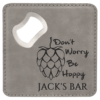 Drinkware - Laserable Leatherette® Bottle Opener Coasters - Image 6