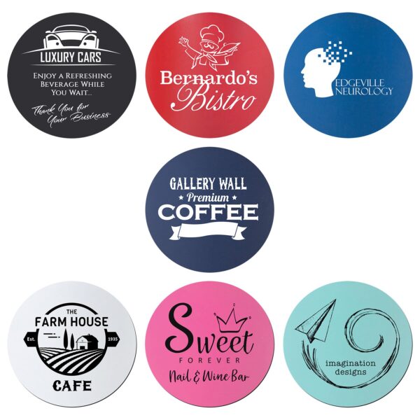 Drinkware - Laserable Silicone Grip Coasters