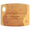 Dishware - Natural Bamboo Cutting Boards with Handles - Image 3