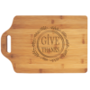 Dishware - Natural Bamboo Cutting Boards with Handles - Image 8
