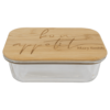 Dishware - Glass Containers with Bamboo Lids - Image 3