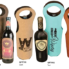 Drinkware - Laserable Leatherette® Wine Bags