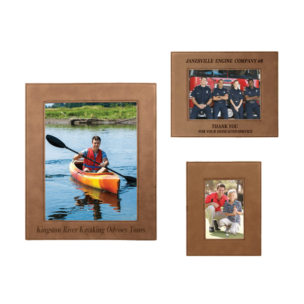 Gifts - Laserable Leatherette® Photo Frames