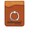 Gifts - Laserable Leatherette® Phone Wallet with Ring - Image 4