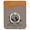 Gifts - Laserable Leatherette® Phone Wallet with Ring - Image 5