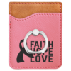 Gifts - Laserable Leatherette® Phone Wallet with Ring - Image 7