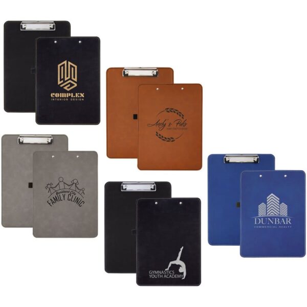 Gifts - Laserable Leatherette® Clipboards