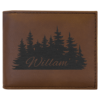 Gifts - Laserable Leatherette® Bifold Wallets with ID Flip - Image 2