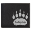 Gifts - Laserable Leatherette® Bifold Wallets with ID Flip - Image 6