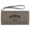 Gifts - Laserable Leatherette® Wallets with Strap - Image 3