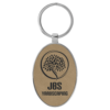 Gifts - Metal Frame Laserable Leatherette® Keychains - Image 2