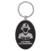 Gifts - Metal Frame Laserable Leatherette® Keychains - Image 8