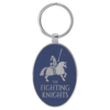 Gifts - Metal Frame Laserable Leatherette® Keychains - Image 11