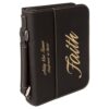 Gifts - Laserable Leatherette® Book/Bible Covers with Zipper - Image 3