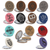 Gifts - Laserable Leatherette® Compact Mirrors