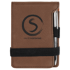 Gifts - Laserable Leatherette® Pad/Pen - Image 3