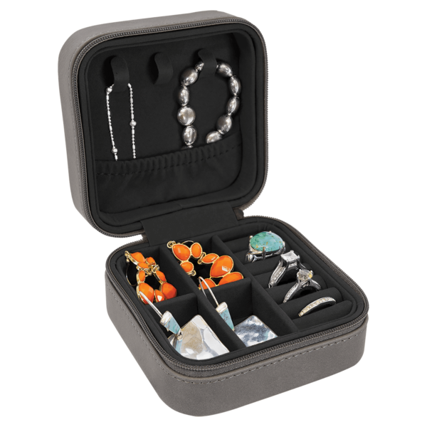 Gifts - Laserable Leatherette® Travel Jewelry Boxes - Image 7