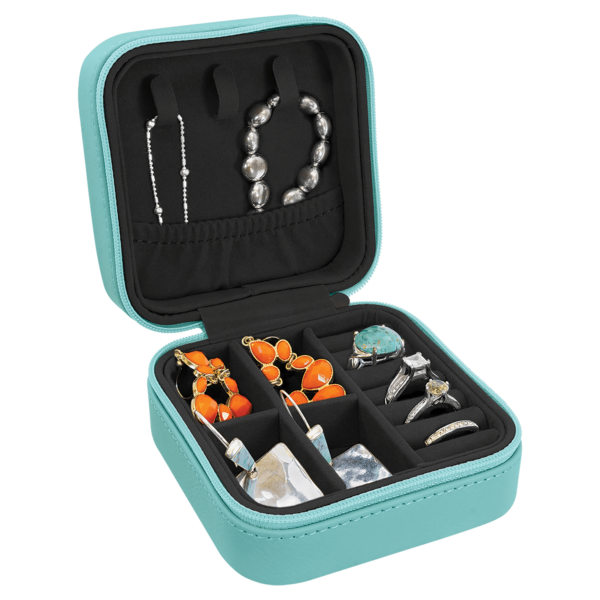 Gifts - Laserable Leatherette® Travel Jewelry Boxes - Image 11